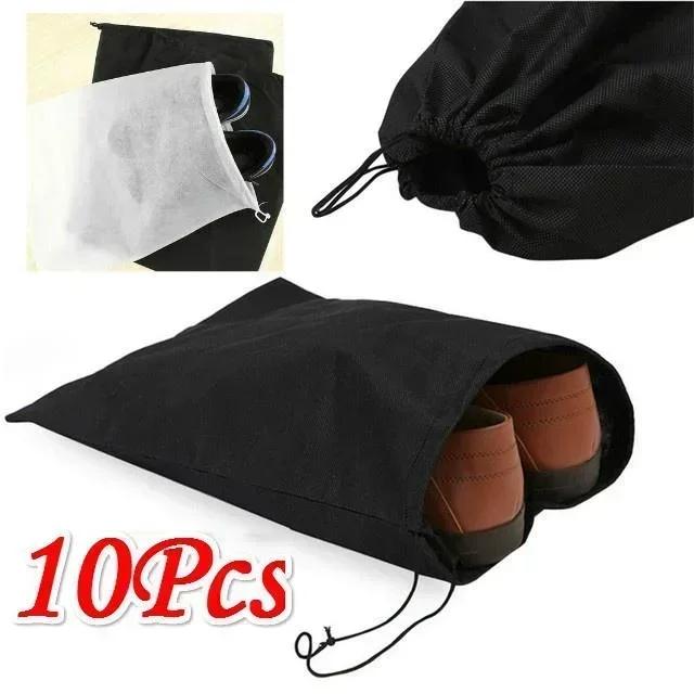 عملي جديد 10 قطعة غطاء غبار ال - مراجعة Shoe Bag Dust وسعره