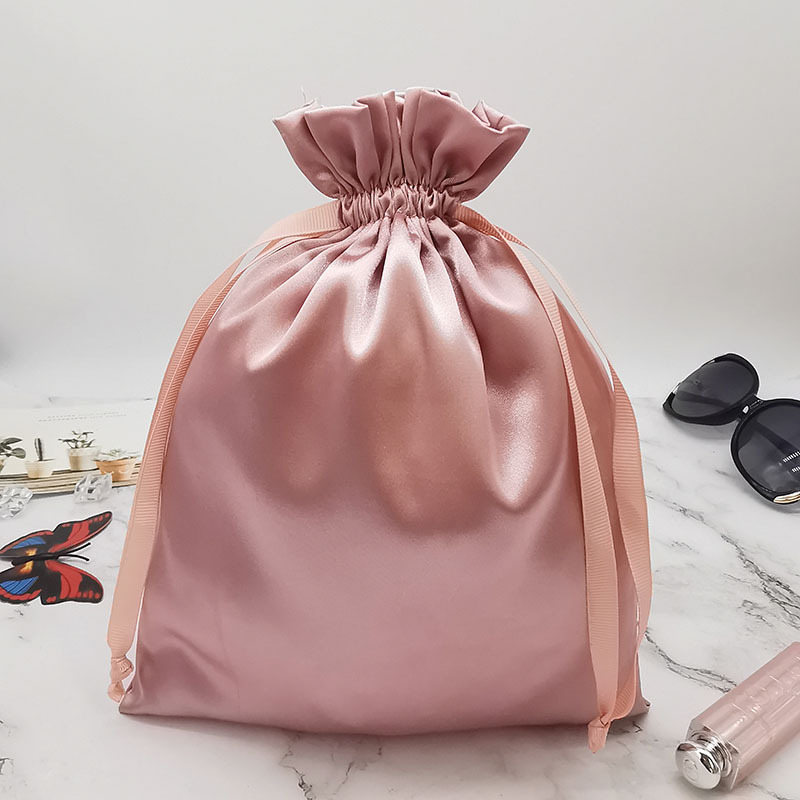 أكياس ساتان مخصصة بشعار مطبوع  - مراجعة Shoe Bag Dust وسعره