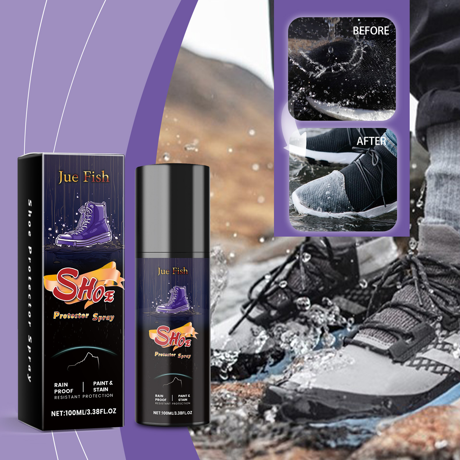 100 مللي رذاذ مقاوم للماء للأح - مراجعة Sneaker Protector Spray وسعره